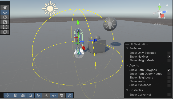 Player Detector Gizmos