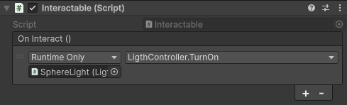 Interactable Component