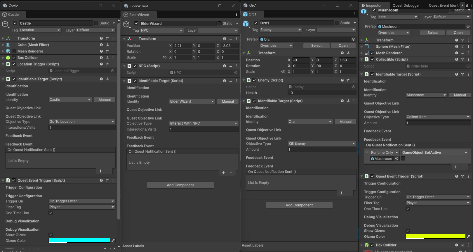 Inspector Components